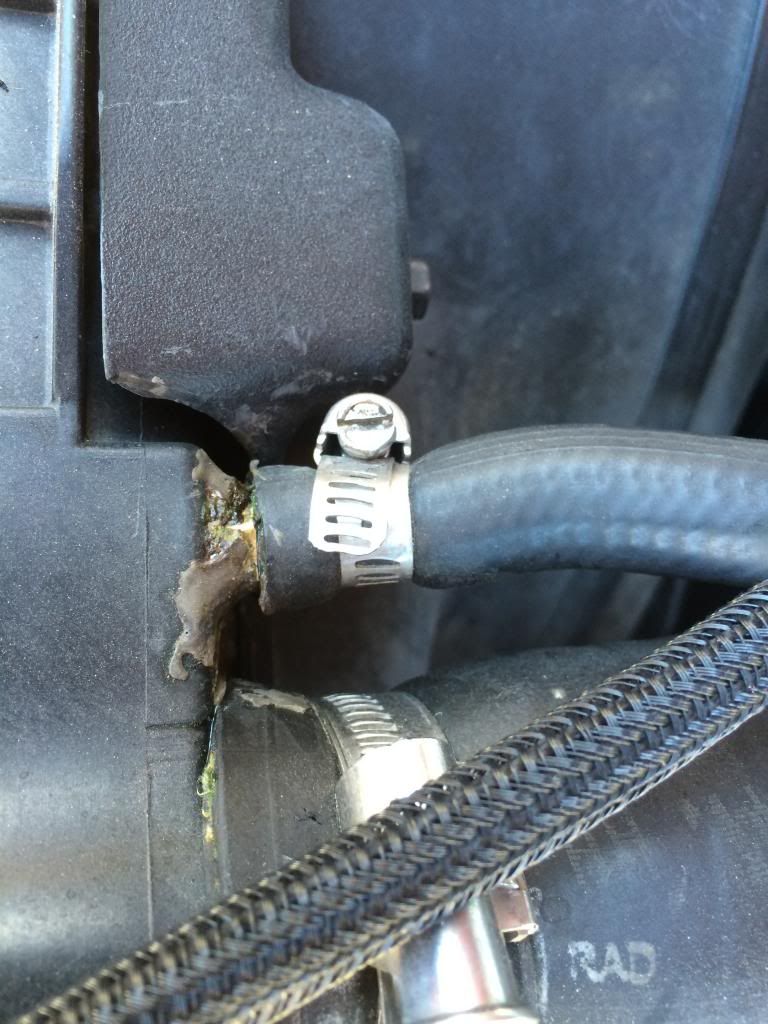 Fixing The Radiator Nipple Fix The Diesel Stop